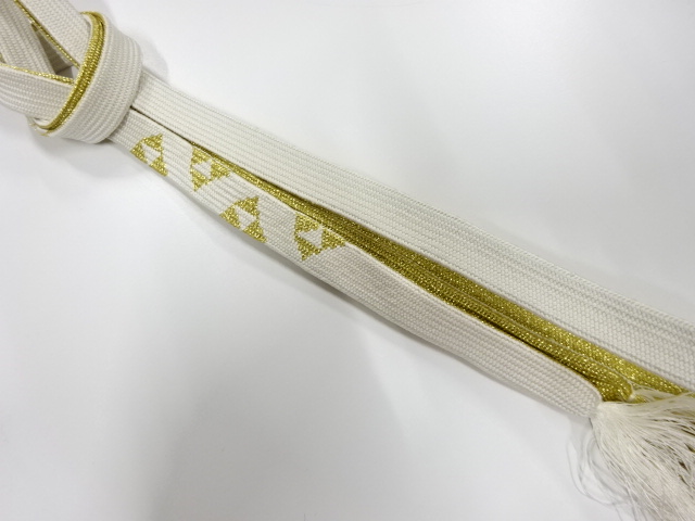 正絹　手組帯締め